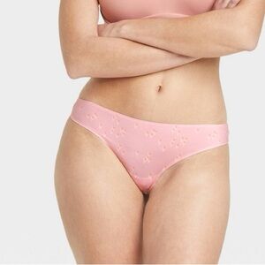 Women' Bonded Micro Thong - Auden™ Light Pink Tulip Size S